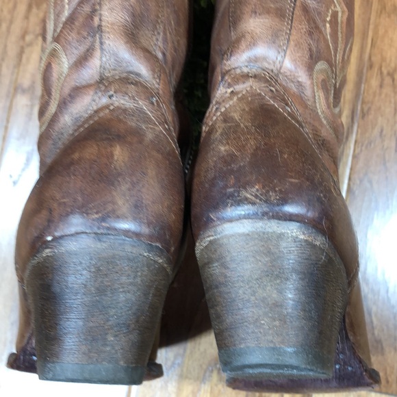 Ariat Tall Western Leather Boots 6.5 - Picture 10 of 16